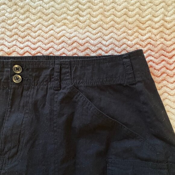 NOBO Black Denim Mini Skirt - Size 14 / Large - Picture 8 of 9